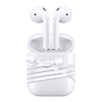 SPIGEN สายหูฟังAirPods รุ่น1,2 Teka AirPods Strap ​: White