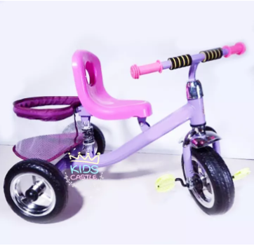 toyswonderland-จักรยานเด็ก-จักรยานสามล้อ-มีโช๊คขับนุ่มนวล-และตระกร้าด้านหลังขนาดใหญ่