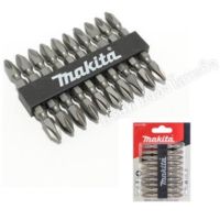 ชุดดอกไขควงหัวแฉก 2 หัว 10 ชิ้น Makita D-31740 D-33679 D-34827 D-34833