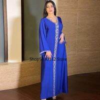 【CW】 Arabic Dubai Abayas Caftan Evening Eid Mubarak Clothing Kimono Size Boubou Djellaba