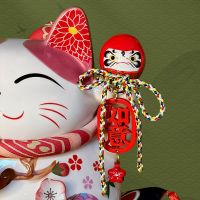 7.8 Inch Ceramic Maneki Neko Coin Bank Lucky Cat Daruma Money Box Home Decorative Ornament Fortune Cat