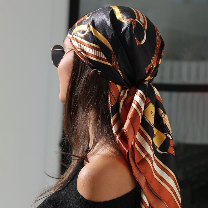 summer-scarf-women-luxury-brand-square-90x90cm-hoofddoek-sjaal-foulard-bandana-shawl-satin-hijab-silk-headband-hair-scarves