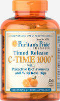 Puritan Vitamin C-time Release puritan 1000 มิลลิกรัม 250 เม็ด 1 กระปุก Exp.10/2024 ใกล้หมดแล้วรีบกดสั่งได้เลย จำนวนจำกัด