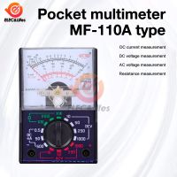 MF-110A MINI Multimeter Portable Electric Analog Multitester Voltmeter Ammeter AC / DC Voltage Current OHM Multi Meter Tester Electrical Trade Tools