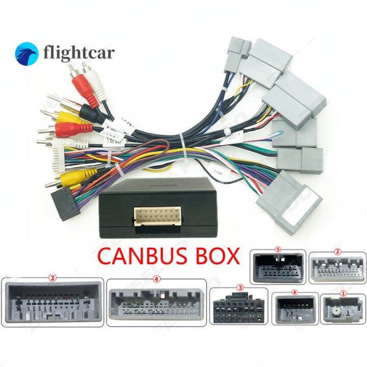 （FT）HONDA ANDROID Wiring Harness For Honda Crv Civic Breeze Zhangxun