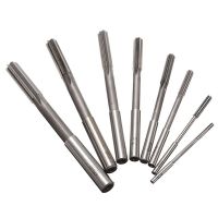 【☊HOT☊】 WOLKK SHOP 8Pcs Hand Reamer 3/4/5/6/7/8/9/10มม.ตรง Shank H8 Hss Chucking ชุดดอกสว่านเครื่องตัดมิลลิ่งเครื่องมือสำหรับเจาะเครื่องจักร