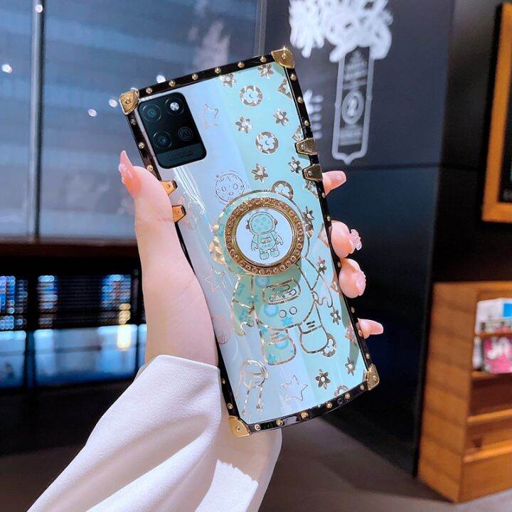 เคสโทรศัพท์-jiefie-oppo-a57-a54-a53-a52-a74-a76-a31-a77-a55-a77s-a57-2022เคสลายดอกไม้สีสร้างสรรค์โครเมี่ยมสุดหรูฝาครอบโทรศัพท์-tpu-นิ่มเงางาม-ขาตั้งโทรศัพท์