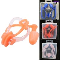 【health】 Unisex Swimming Nose Clip Ear Plugs Case Set Swimmer Adults Childs Kids Pool GG New [XN]