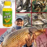 เหยี่อปลาสารกระตุ้นข้าวโพดปลาคาร์พ Crucian เหยื่อหญ้า Attractant ยาขวดเล็ก Attractant