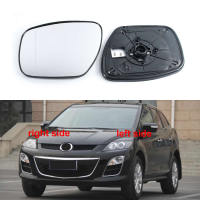 สำหรับ CX-7 Mazda CX7อุปกรณ์เสริมรถยนต์ส่วนภายนอกของเลนส์กระจกมองข้างมองหลังปีกประตู Cermin Kaca มองหลังพร้อมระบบทำความร้อน