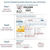 Controller Board Kit For LTN154XB-L01 TV+HDMI+VGA+AV+USB LCD LED Screen Driver Board