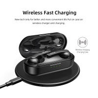 AWEI TWS Bluetooth-compatible Earphone True Wireless Charging Noise Canceling HiFi 6D Bass With Mic Touch Control Gaming Headset