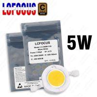 LED COB Chip พลังงานสูง5 W สีวอร์มเย็นธรรมชาติสีขาว5วัตต์3000K 4000K 6000K 10000K 20000K 30000K SMD สำหรับหลอดไฟ LED หลอดไฟหลอดไฟ DIY