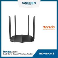 Tenda เทนด้า รุ่น TD-AC8 เร้าเตอร์ AC1200 Dual-band Gigabit Wireless Router