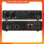 Sound card USB thu âm chuyên nghiệp 2 in 4 out Behringer U-PHORIA UMC204HD