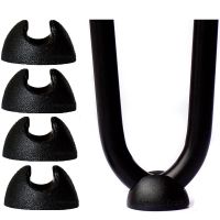 【YF】✌  4Pcs Hairpin Table Legs Leg Protector Metal Caps Feet Wood Floor Protectors Covers