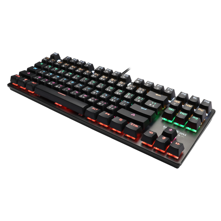 tsunami-outemu-mk-03-87-keys-professional-mechanical-gaming-keyboard-blue-switch-แป้นภาษาไทย-อังกฤษ-ของแท้-ประกันศูนย์-2ปี