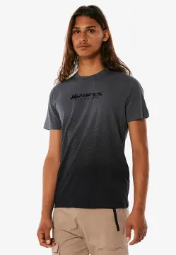 Hollister Men's Ombre Graphic T-Shirt Crew Neck Logo Tee Size Medium.