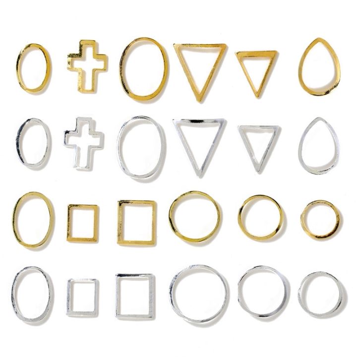 cw-pieces-sticker-hollow-rivet-decoration-metal-border-gold-round-design-accessories