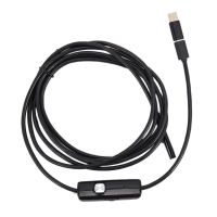 Phone Endoscope 5.5Mm Cable 640x480 HD USB Waterproof Endoscope Inspection Borescope Camera for Android Mobile Phone PC