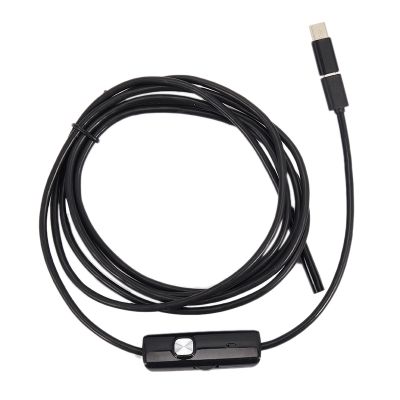 Phone Endoscope 5.5Mm Cable 640x480 HD USB Waterproof Endoscope Inspection Borescope Camera for Android PC