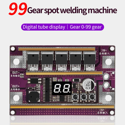 K99 Spots Welding Machine Control Board for 0.1-0.3mm Nickel Sheet Nickel-metal Hydride 18650 Lithium Battery Welding DIY Set