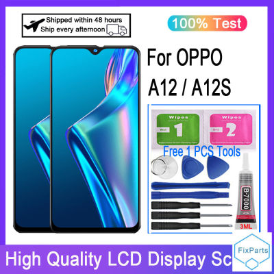 ต้นฉบับสำหรับ OPPO A12 A12S จอแสดงผล LCD Touch Screen Digitizer เปลี่ยน