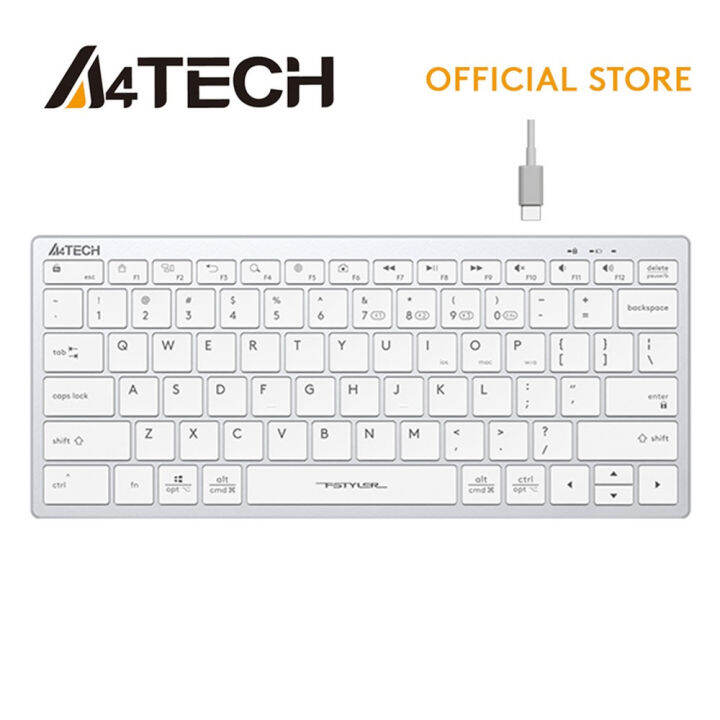 A4Tech FBX51C Bluetooth & 2.4G Wireless Dual Mode Rechargeable Keyboard