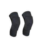 1 คู่ (2 ชิ้น) Kneepad สนับเข่าแบบรังผึ้งขาสนับเข่าป้องกันการบีบอัดสวมใส่ Breathable แผ่นป้องกันสนับสนุนแผ่นมนตรา Short style