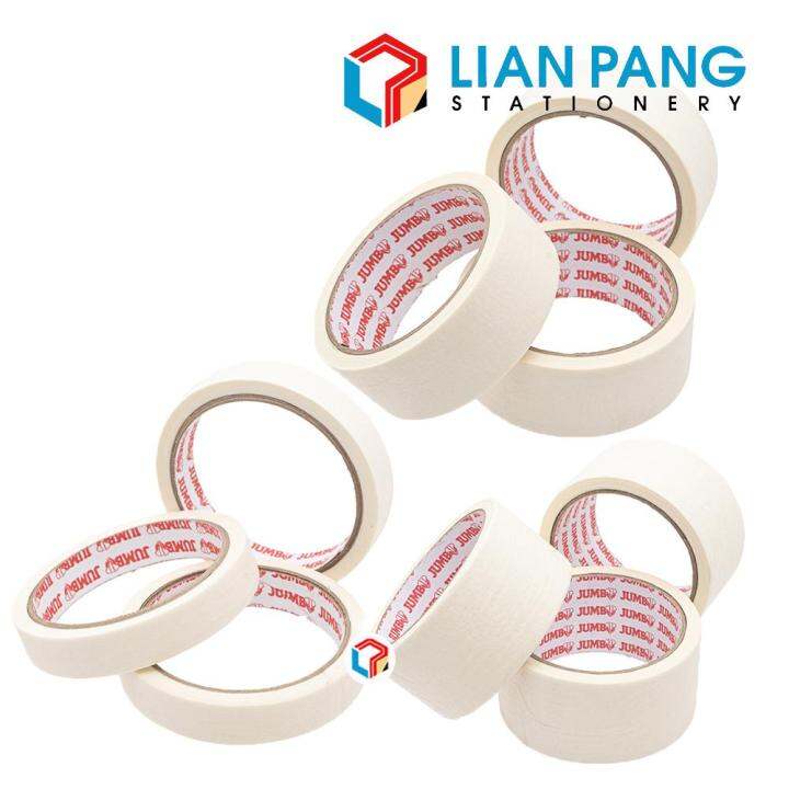 Masking Tape 12mm/ 18mm/ 24mm x 9 Yard [Loop Stationery] | Lazada