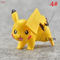 SIYI?Gift?Cheap? Pokemon MINI figures Pikachu Charmander Bulbasaur Squirtle eevee PVC รูปของเล่น
