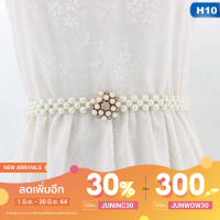 【จัดส่งทันที】[ใส่โค้ด JUNINC30 ลดเพิ่ม 30%] โซ่แฟชั่นเข็มขัดยางยืด