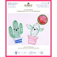 DMC embroidery kit ชุดงานปัก smiling cactus ?