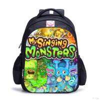 FX My singing monster Backpack for Women Men Student Large Capacity Waterproof Breathable Printing Fashion Bags XF