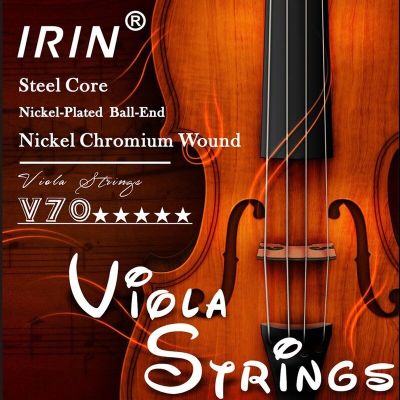 ：《》{“】= V70 Viola Strings, Nickel-Chromium Winding, Musical Instrument