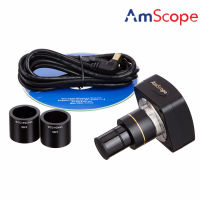 AmScope 5MP USB 2.0สีCMOS C-Mountกล้องจุลทรรศน์กล้องเลนส์ลด