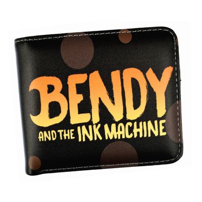 Free Shipping Short Game Wallet Bendy And The Ink Machine Purse With Card Holder Coin Pocket 3 Style