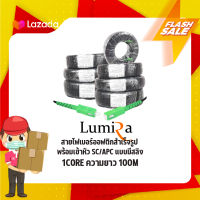 สายสำเร็จไฟเบอร์ออฟติก SC/APC-SC/APC 1 Core 100M Lumira