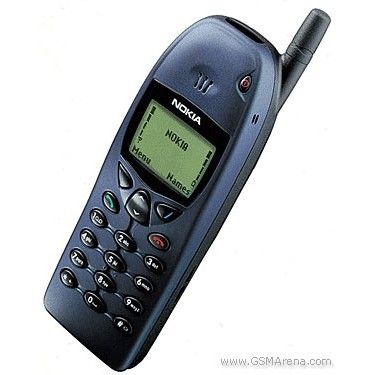โทรศัพท์มือถือ เต็มชุด สีฟ้า ของแท้ สําหรับ Nokia 6110 Full Set