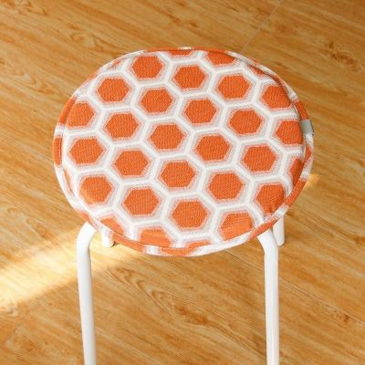 [COD] Sponge cushion round rattan chair can be fixed tatami large non-slip belt strap stool fart pad for