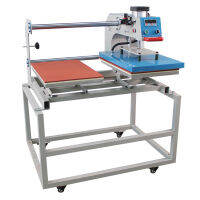 40*60cm Up-Slide Pneumatic Double Station Heat Transfer Machine เครื่องรีบร้อนเสื้อ