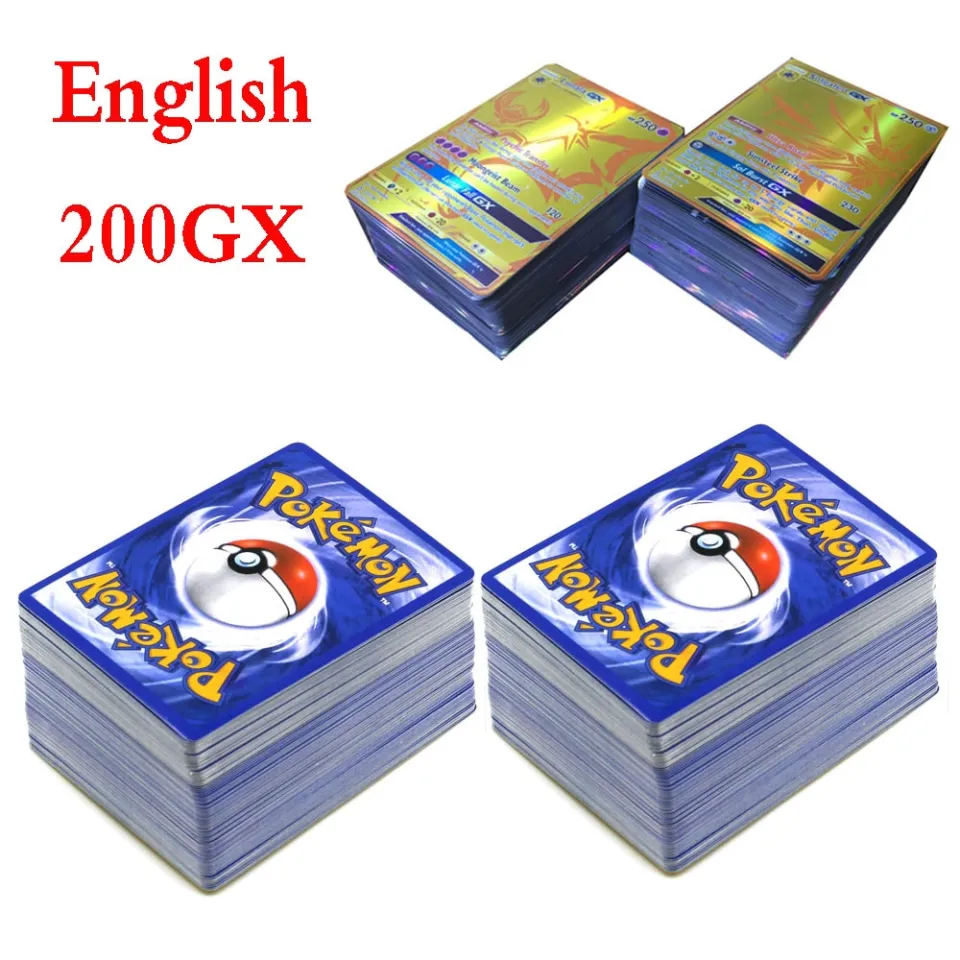 50-100Pcs Spanish Pokemon Card 100VMAX 100 GX Best Selling Children Battle  Desktop Game Tag Team Shining cartas pokemon Card Toy