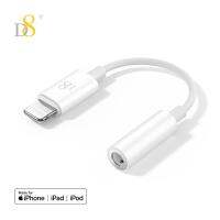 【อเนกประสงค์】 D8 Aux อะแดปเตอร์สำหรับ iPhone MFi สายฟ้าถึง3.5มิลลิเมตรหูฟังอะแดปเตอร์สำหรับ iPhone 14 13 12 11 Pro Max XR Aux เคเบิ้ลอุปกรณ์โทรศัพท์