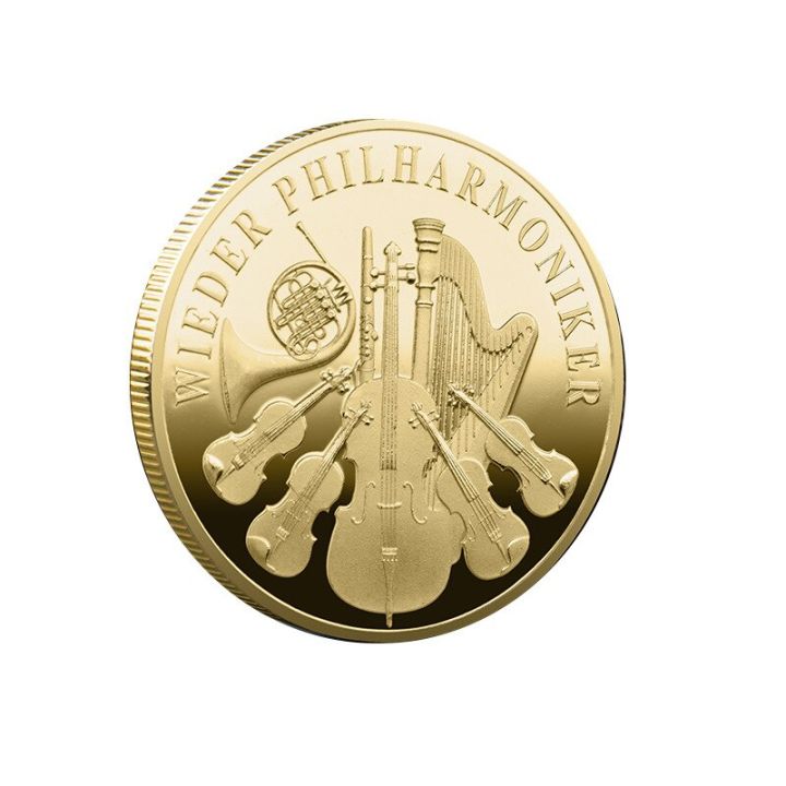 เหรียญสะสมวงดนตรี-philharmonic-orchestra-ชุบทองของที่ระลึกและเหรียญที่ระลึกแบบจำลอง-baso-relievo