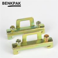 【HOT】◐☾♗ Rail fixed clamp fasten clip for 35mm 2pcs