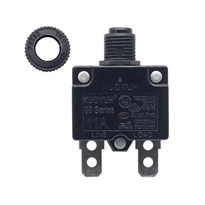 Kuoyuh 88 Series 11a Manual Reset Motor Pump Thermal Overload Switch