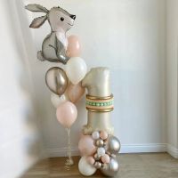 【YF】 25pcs 40Inch 1-9 Number Balloons Set Easter Foil Helium Kids Birthday Baby Shower Wedding Decoration