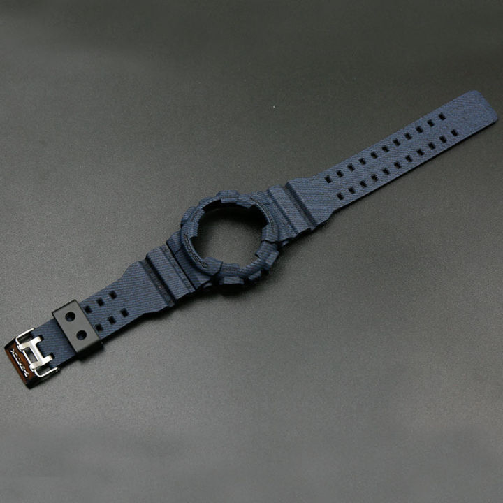 tali-jam-tangan-silikon-พร้อมเคสสายนาฬิกาสำหรับ-g-shock-ga-110-ga100-ga120-ga-140-ga150-ga200-gd-120-ga300-100-110-gls-100-110ชุดซิลิโคน120พร้อมเครื่องมือ