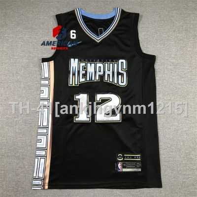 ✉❧ 2023 Mens Memphis Grizzlies Ja Morant Black 2023NBA Basketball Player Jersey