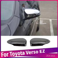 2014 2015สำหรับ Toyota Verso EZ แต่งรถฝาครอบกระจกมองข้างมุมมองด้านหลังอุปกรณ์ตกแต่งรถยนต์ซ้อนทับ